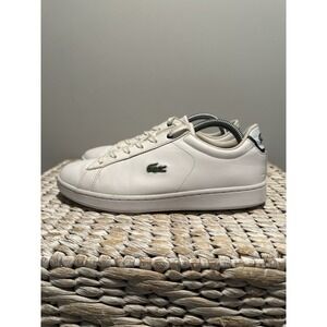 Lacoste Big Kids Carnaby Evo BL 1 Shoes Sneakers 7-33SPJ1003042 White Size 5